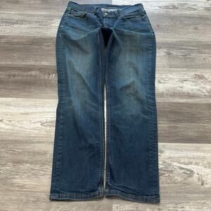 Levis 541 Red Tab Mid Wash Blue Mens 33x29 Athletic Stretch Denim Tapered Jeans